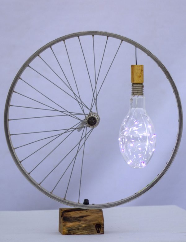 lampara rueda bombilla