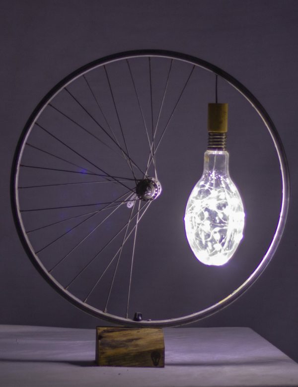 lampara rueda bombilla
