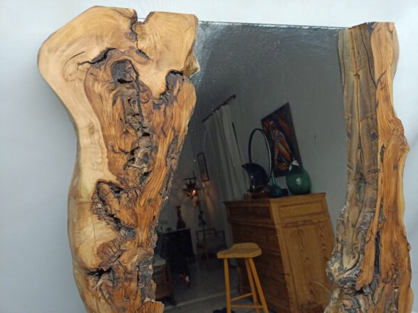 Espejo madera de olivo